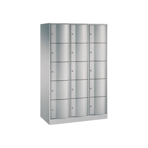 C+P Schließfachschrank Resisto 1.148 x 1.950 x 540 mm (B x H x T) 15 Fächer