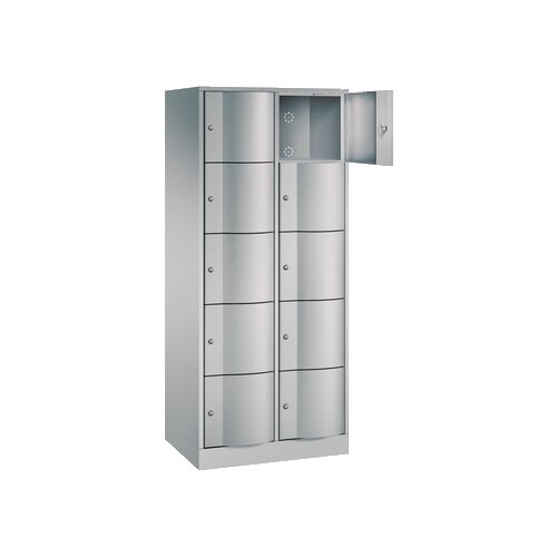 C+P Schließfachschrank Resisto 772 x 1.950 x 540 mm (B x H x T) 10 Fächer