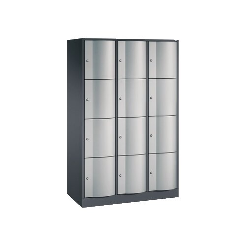 C+P Schließfachschrank Resisto 1.148 x 1.950 x 540 mm (B x H x T) 12 Fächer