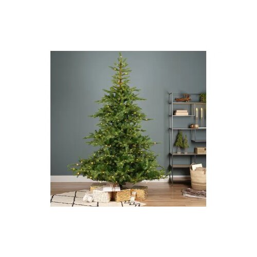 EVERLANDS Weihnachtsbaum Grandis Fir mit Beleuchtung 150 x 210 cm (Ø x H)