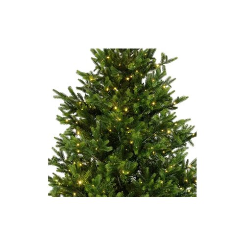 EVERLANDS Weihnachtsbaum Nordmann Tanne mit Beleuchtung 130 x 180 cm (Ø x H)