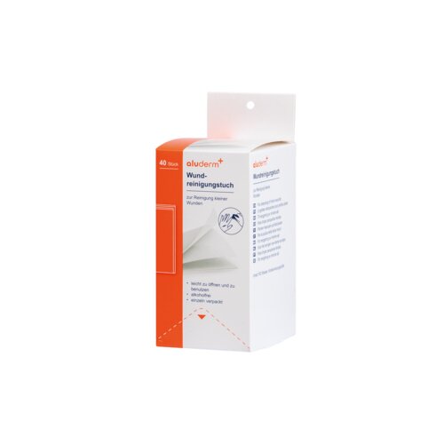 aluderm® Wundreinigungstuch