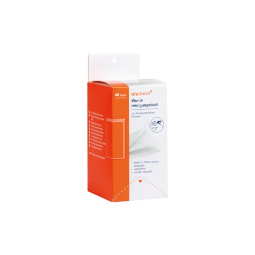 aluderm® Wundreinigungstuch