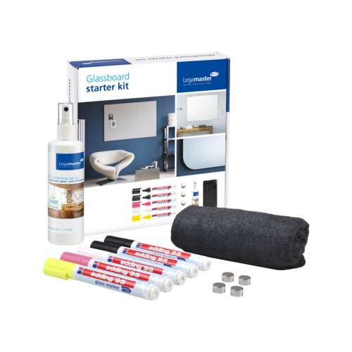 Legamaster Starterset Glasboard