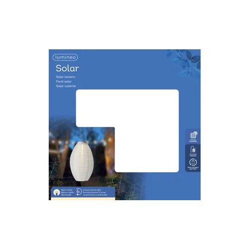 LUMINEO Solarleuchte Lampion