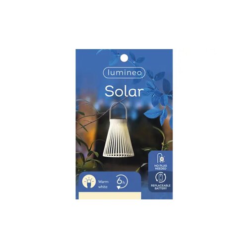 LUMINEO Solarleuchte Laterne