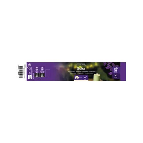 LUMINEO Solarleuchte Kerze