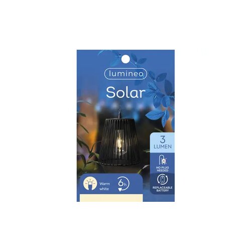 LUMINEO Solarleuchte Hängelampe
