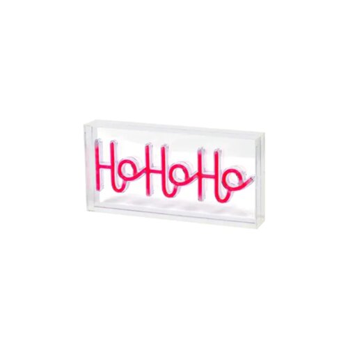 LUMINEO Leuchtschild HoHoHo