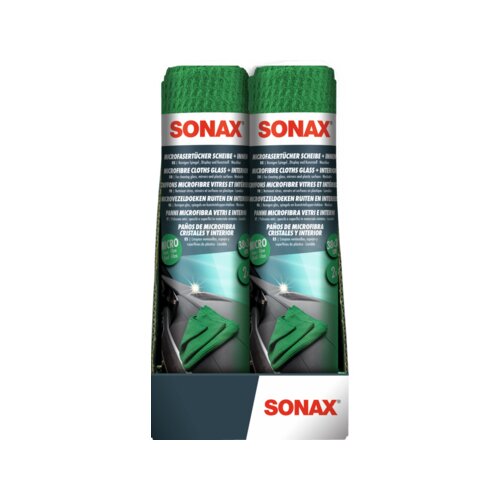 SONAX Microfasertücher Scheibe+Innen
