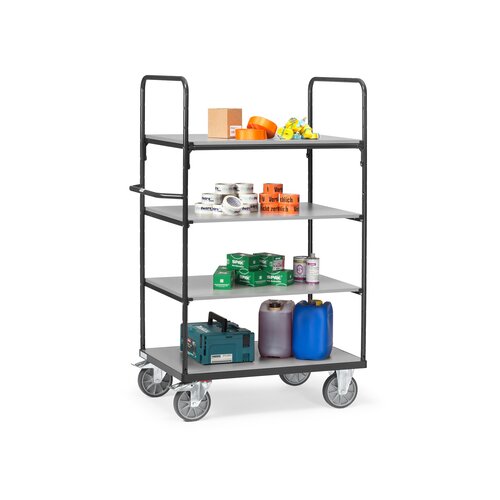 fetra Etagenwagen GREY EDITION 80,9 x 180 x 136,9 cm (B x H x L)