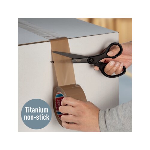 Leitz Universalschere Titan Anti-Haft asymmetrisch, gerade, Langauge Länge 180 mm