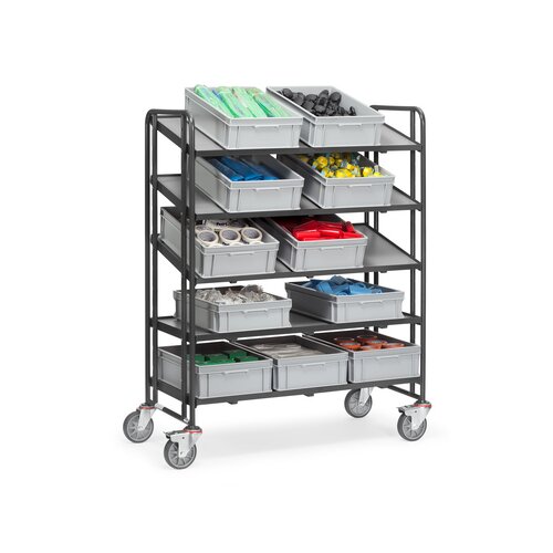 fetra Transportwagen GREY EDITION 68,5 x 168,6 x 137,2 cm (B x H x L)