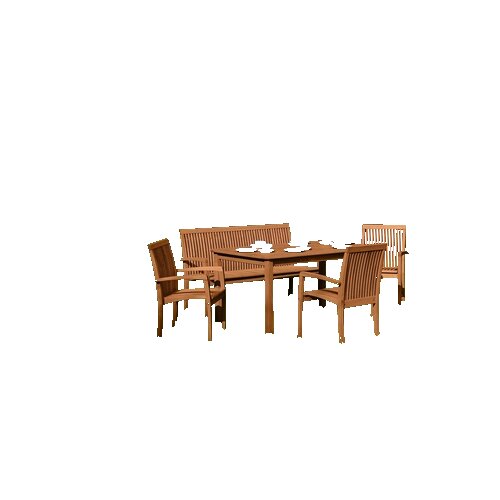 memo Gartentisch Enya 150 x 75 x 90 cm (B x H x T)