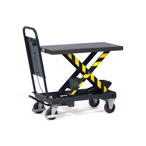 fetra Hubtischwagen Polyurethan 52 x 44,2-100 x 127,5 cm (B x H x T)