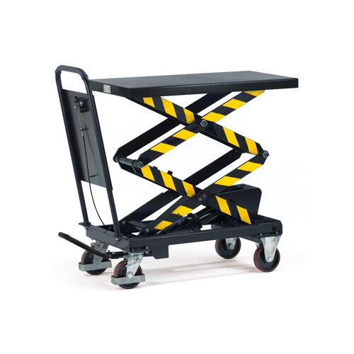 fetra Hubtischwagen Polyurethan