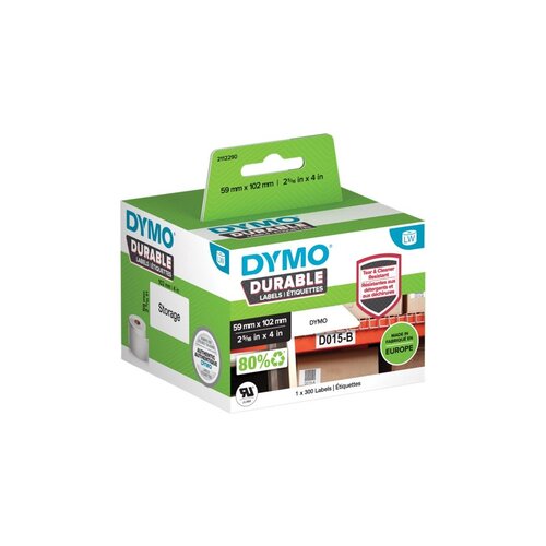 DYMO® Hochleistungsetikett Original 59 x 102 mm (B x H)