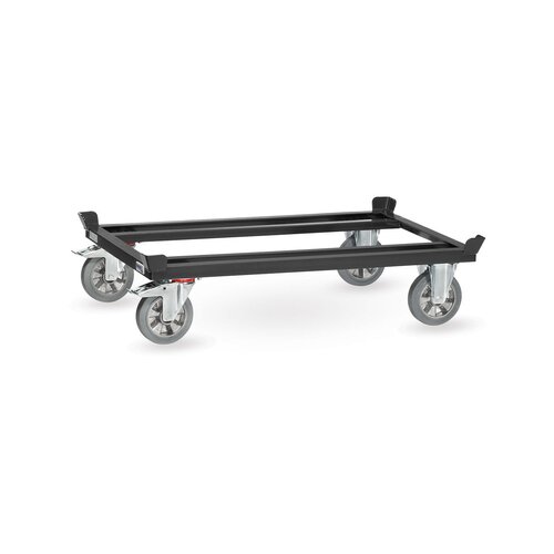 fetra Transportroller GREY EDITION Material Reifen Gummi