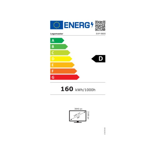 Legamaster Professionelles Display EVOLVE PRO EVP-9800 EU 98" mit Touchscreen