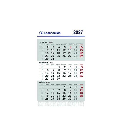 Soennecken Wandkalender 2027