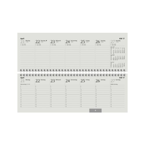Glocken Querkalender 2027