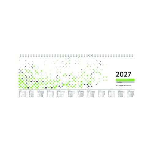 ZETTLER Querkalender PERFO XL 2027