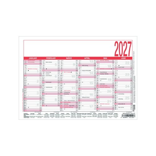 ZETTLER Tafelkalender 904 2027