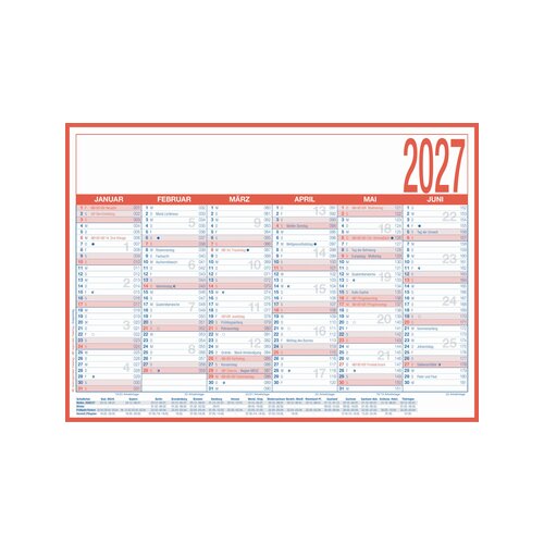 ZETTLER Tafelkalender 2027
