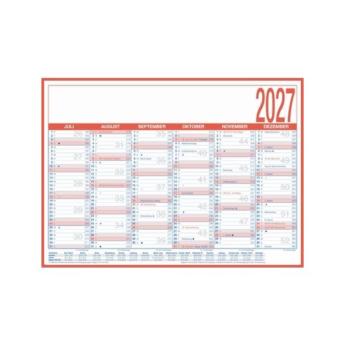 ZETTLER Tafelkalender 2027