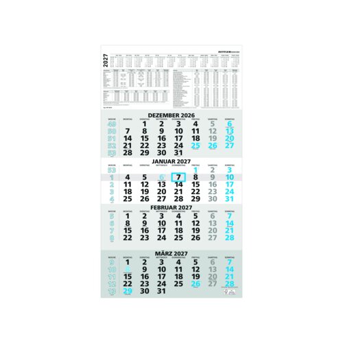 ZETTLER Wandkalender 2027