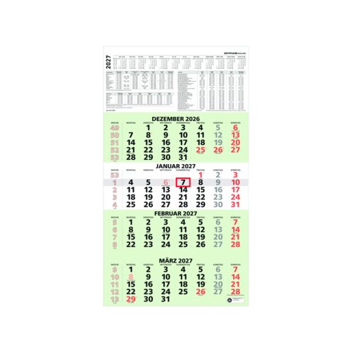 ZETTLER Wandkalender 2027
