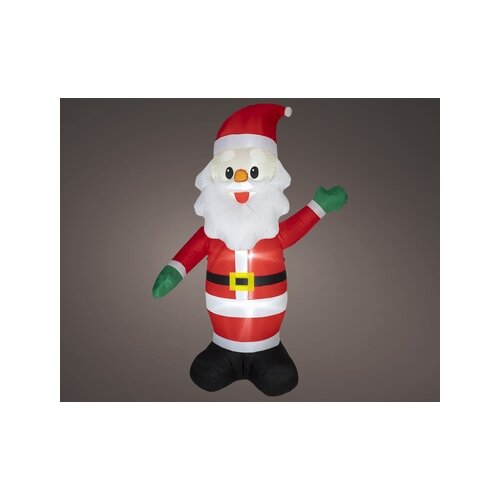 LUMINEO Dekorationsfigur aufblasbar 3 LEDs