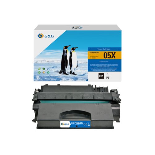 G&G Toner Kompatibel mit HP 05X schwarz