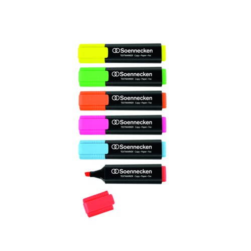 Soennecken Textmarker 6 St./Pack.