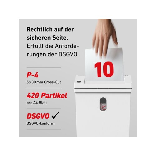 IDEAL Aktenvernichter Shredcat 8100 CC