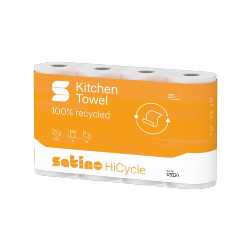 Satino by WEPA Küchenrolle HiCycle