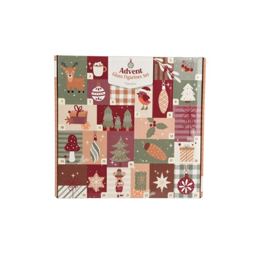 DECORIS Adventskalender Christbaumschmuck