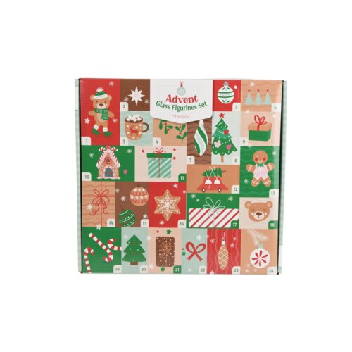 DECORIS Adventskalender Christbaumschmuck