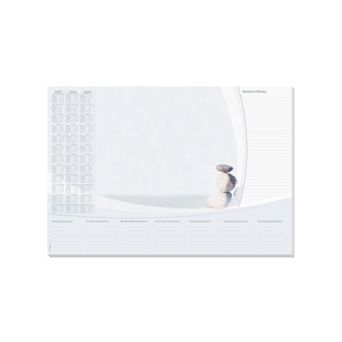 SIGEL Schreibunterlage Harmony mit Kalender 3 Jahre