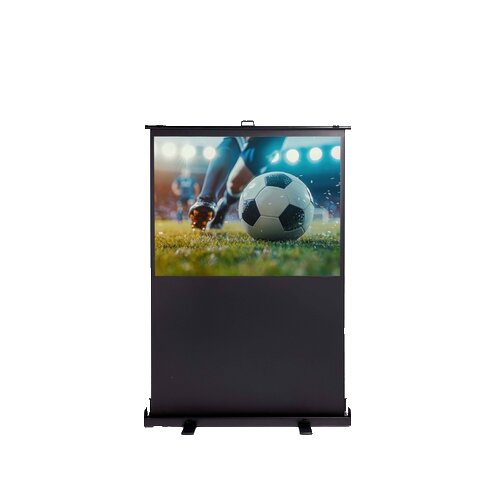 magnetoplan® Mobile Stativleinwand Pull-Up 180 x 135 cm (B x H)