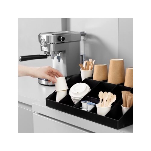 Deflecto® Kaffeestation 10 Fächer