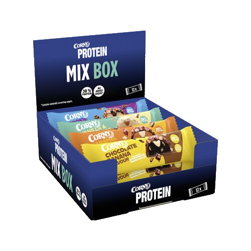 Corny Proteinriegel Crunchy Mix 12 x 45 g/Pack.