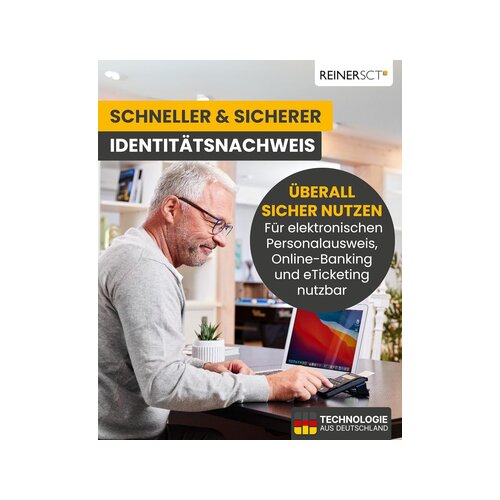 Personalausweisleser cyberJack® RFID komfort, without brand