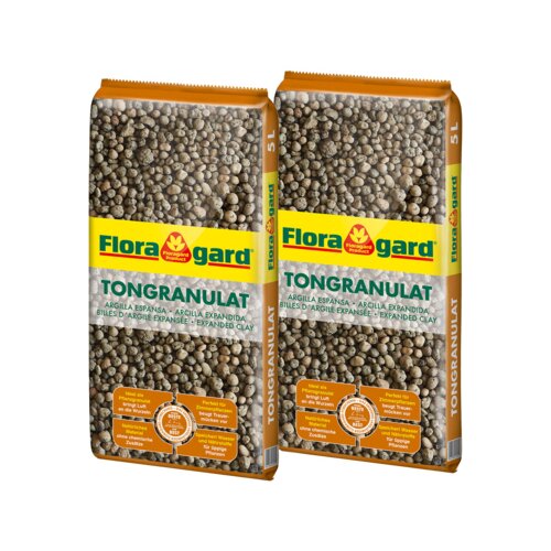 Floragard Tongranulat 2 x 5 l