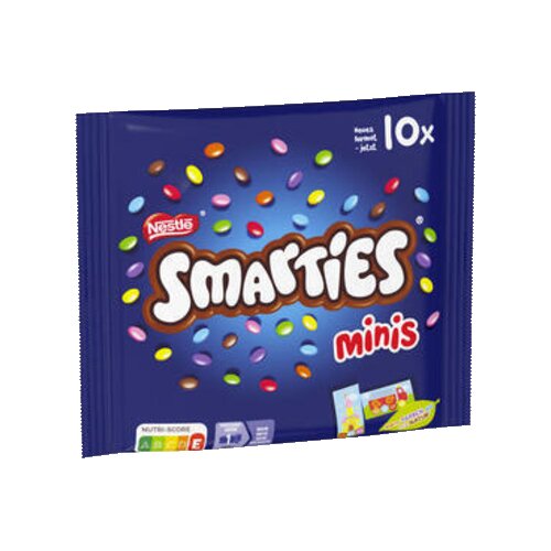 SMARTIES® Schokolade Minis 10 x 14,4 g/Pack.