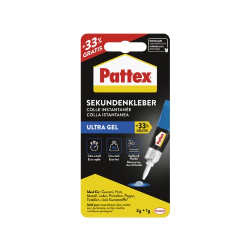 Pattex Sekundenkleber Ultra Gel