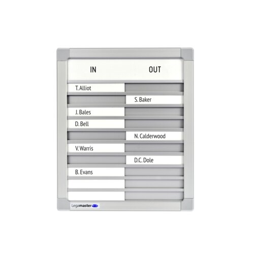 Legamaster An- und Abwesenheitstafel PROFESSIONAL 26 x 31 cm (B x H)