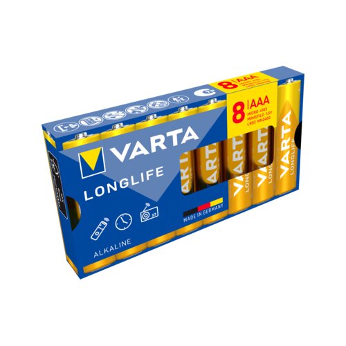 Varta Batterie AAA/Micro 8 St./Pack.