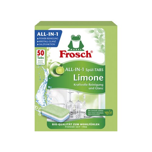 Frosch Spülmaschinentabs All-in-1 Limone