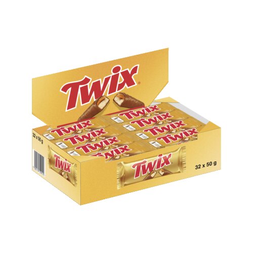 TWIX® Schokoriegel 32 x 50 g/Pack.